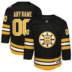 Boston Bruins Youth Home Custom Premier Jersey Black