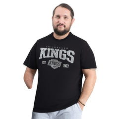 Los Angeles Kings G-III Sports by Carl Banks Adaptive Classic Team Graphic T-Shirt Black