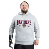 Florida Panthers G-III Sports by Carl Banks Adaptive Classic Team Spirit Fleece Hoodie Gray