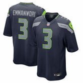 Nick Emmanwori Seattle Seahawks Team Game Jersey - College Navy