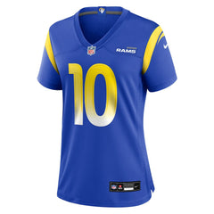 Josaiah Stewart Los Angeles Rams Women's Team Game Jersey - Royal