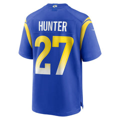 Jarquez Hunter Los Angeles Rams Team Game Jersey - Royal