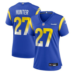 Jarquez Hunter Los Angeles Rams Women's Team Game Jersey - Royal