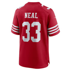 Siran Neal San Francisco 49ers Team Game Jersey - Scarlet