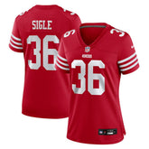 Marques Sigle San Francisco 49ers Women's Team Game Jersey - Scarlet