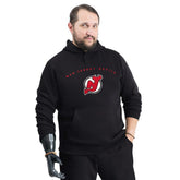 New Jersey Devils G-III Sports by Carl Banks Adaptive Classic Team Arc Fleece Hoodie Black