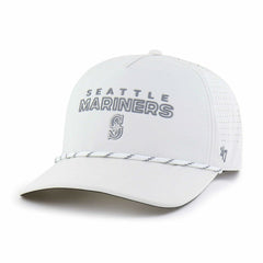 Seattle Mariners Forward Vault Hitch Adjustable Hat White | 47 brand