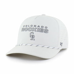Colorado Rockies Forward Vault Hitch Adjustable Hat White | 47 brand