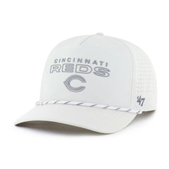 Cincinnati Reds Forward Vault Hitch Adjustable Hat White | 47 brand