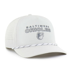 Baltimore Orioles Forward Vault Hitch Adjustable Hat White | 47 brand