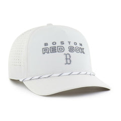 Boston Red Sox Forward Vault Hitch Adjustable Hat White | 47 brand