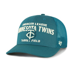 Minnesota Twins Contemporary Hitch Adjustable Trucker Hat Teal | 47 brand