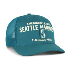 Seattle Mariners Contemporary Hitch Adjustable Trucker Hat Teal | 47 brand