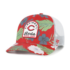 Cincinnati Reds Beachside Adjustable Trucker Hat Red | 47 brand