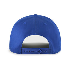 Texas Rangers Cooperstown Break Wood Suede Hitch Adjustable Hat Royal/Brown | 47 brand