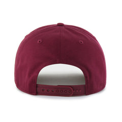 Philadelphia Phillies Cooperstown Break Wood Suede Hitch Adjustable Hat Burgundy/Brown | 47 brand