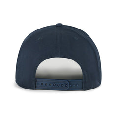 Detroit Tigers Cooperstown Break Wood Suede Hitch Adjustable Hat Navy/Brown | 47 brand