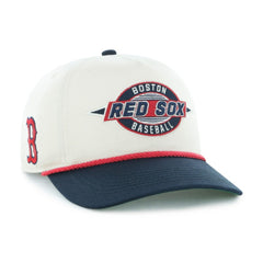 Boston Red Sox Frame Out Hitch Adjustable Hat Natural/Navy | 47 brand
