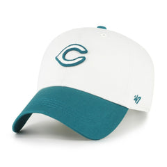 Cincinnati Reds Contemporary Tonal Clean Up Adjustable Hat White/Teal | 47 brand