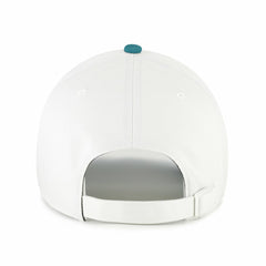 Los Angeles Dodgers Contemporary Tonal Clean Up Adjustable Hat White/Teal | 47 brand