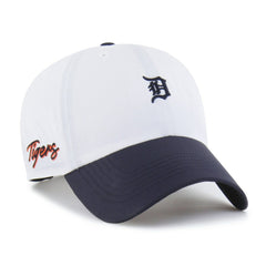 Detroit Tigers Vista Mini Clean Up brrr° Adjustable Hat White/Navy | 47 brand