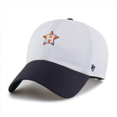 Houston Astros Vista Mini Clean Up brrr° Adjustable Hat White/Navy | 47 brand