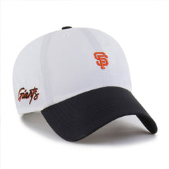 San Francisco Giants Vista Mini Clean Up brrr° Adjustable Hat White/Black | 47 brand