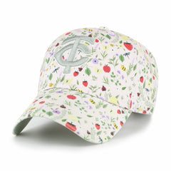 Minnesota Twins Women's Posey Clean Up Adjustable Hat Light Pink | 47 brand