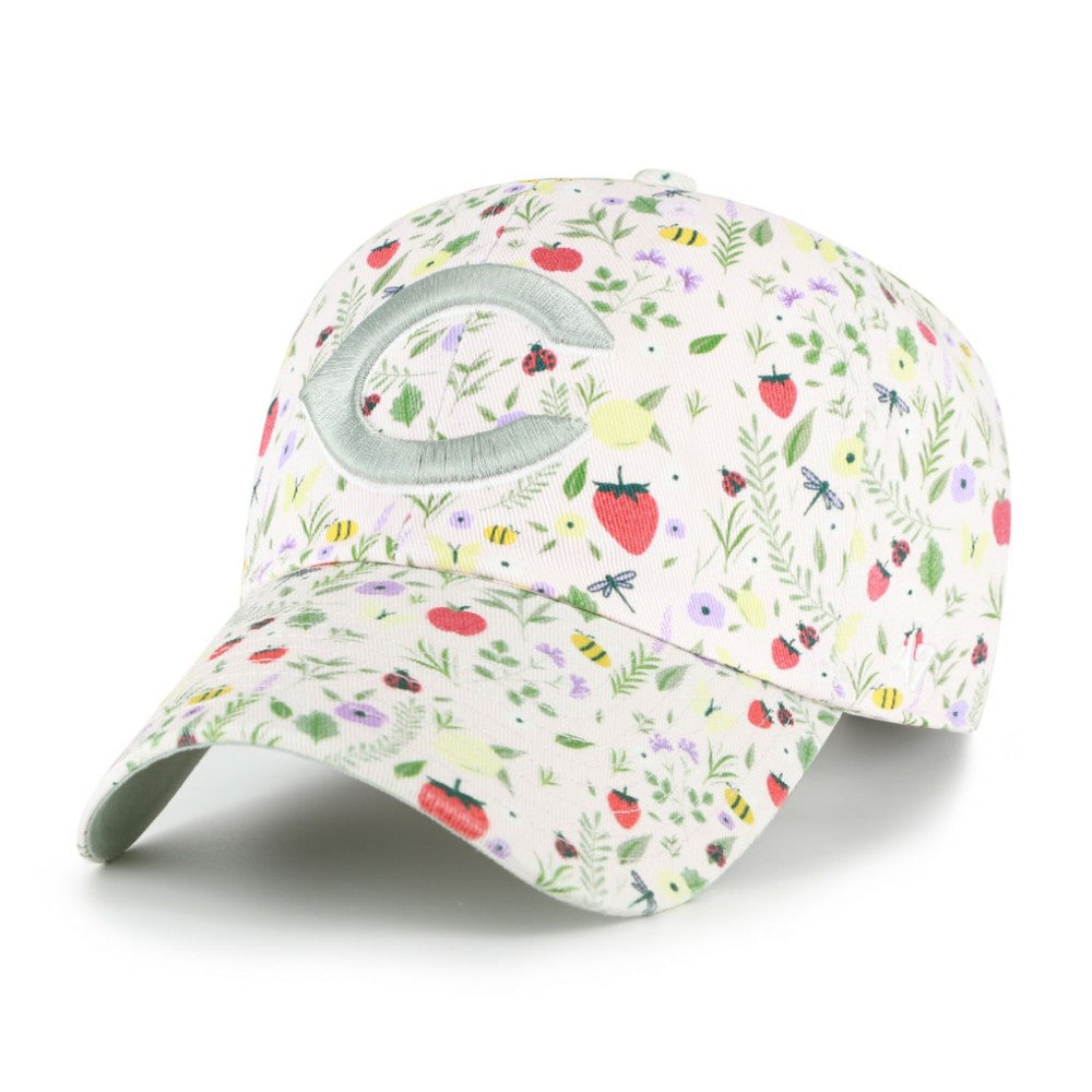 Cincinnati Reds Women's Posey Clean Up Adjustable Hat Light Pink | 47 brand