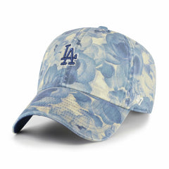 Los Angeles Dodgers Women's Gardenia Clean Up Adjustable Hat Blue | 47 brand