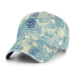 San Diego Padres Women's Gardenia Clean Up Adjustable Hat Blue | 47 brand