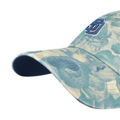 San Diego Padres Women's Gardenia Clean Up Adjustable Hat Blue | 47 brand