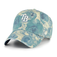 Tampa Bay Rays Women's Gardenia Clean Up Adjustable Hat Blue | 47 brand