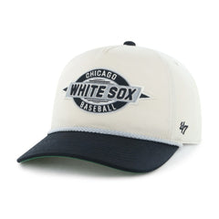 Chicago White Sox Youth Frame Out Hitch Adjustable Hat Natural/Black | 47 brand