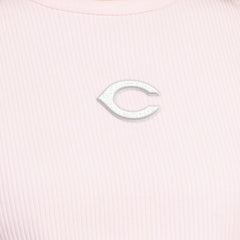 Cincinnati Reds Starter Women's Pastels Ribbed Tank Top Light Pink