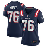 Morgan Moses New England Patriots Women's Team Game Jersey - Navy