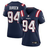 Cory Durden New England Patriots Women's Team Game Jersey - Navy