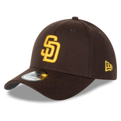 San Diego Padres 2025 MLB Postseason Side Patch 39THIRTY Flex Hat Brown | New Era