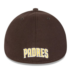 San Diego Padres 2025 MLB Postseason Side Patch 39THIRTY Flex Hat Brown | New Era