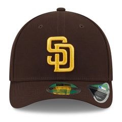 San Diego Padres 2025 MLB Postseason Side Patch 9FORTY Adjustable Hat Brown | New Era