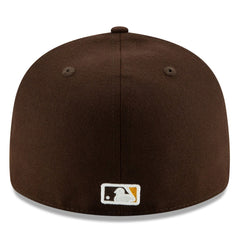 San Diego Padres 2025 MLB Postseason Side Patch Low Profile 59FIFTY Fitted Hat Brown | New Era