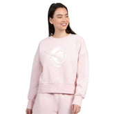 Ottawa Senators Starter Women's Boxy Cropped Sweatshirt Pink