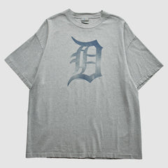 Detroit Tigers Genuine Merchandise 2000s T-Shirt Gray Vintage