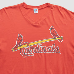 St. Louis Cardinals Russell 1998 T-Shirt Orange Vintage