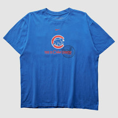Chicago Cubs 2008 T-Shirt Blue Vintage | Nike