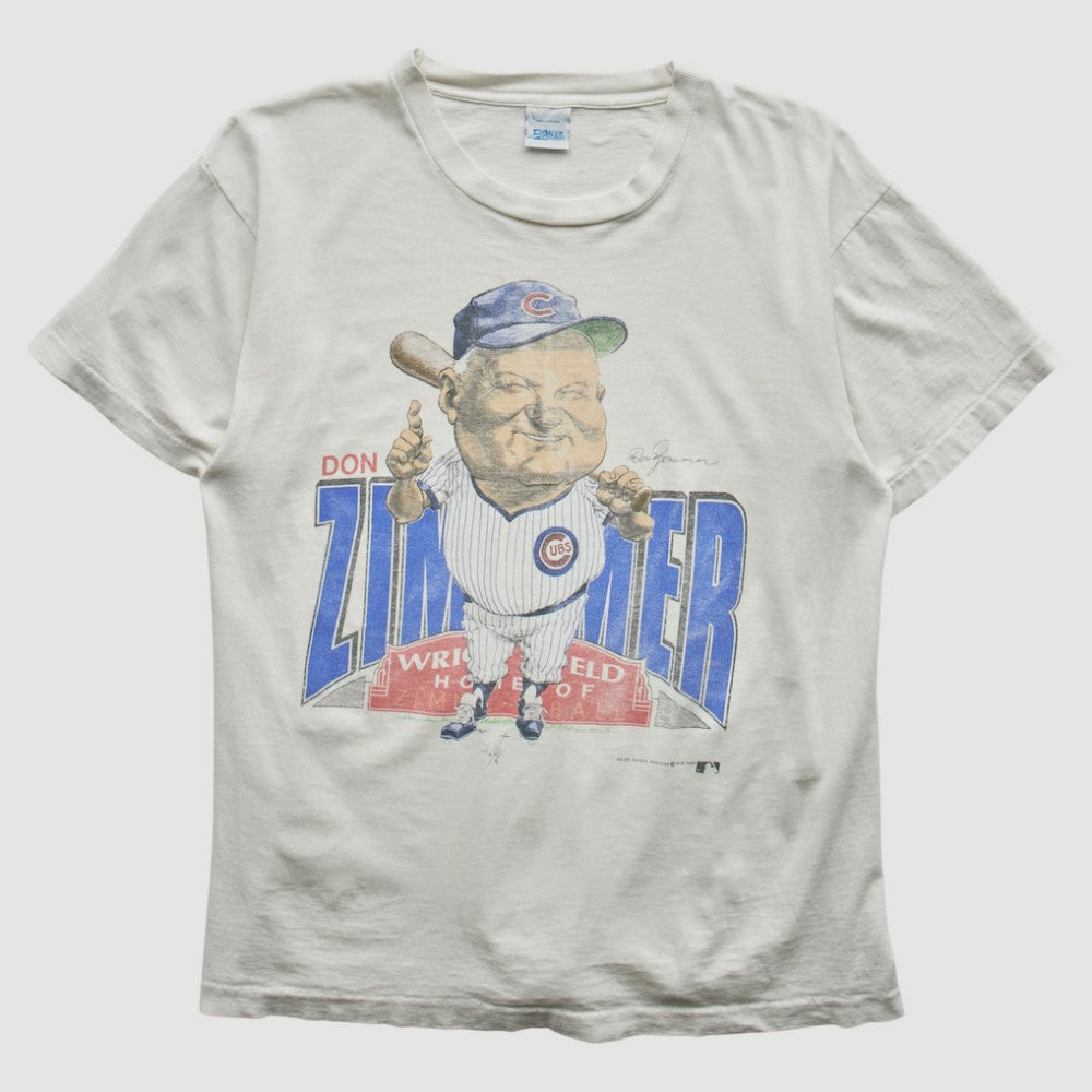 Chicago Cubs Salem 1989 T-Shirt White Vintage