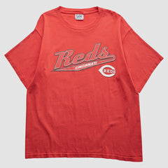 Cincinnati Reds Lee Apparel 2000s T-Shirt Red Vintage
