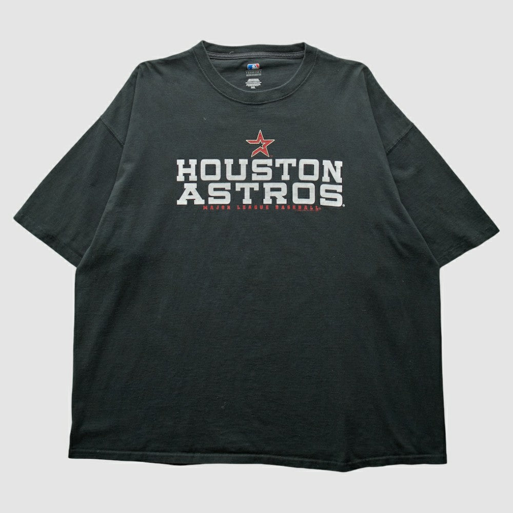Houston Astros 2000s T-Shirt Black Vintage