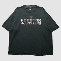 Houston Astros 2000s T-Shirt Black Vintage