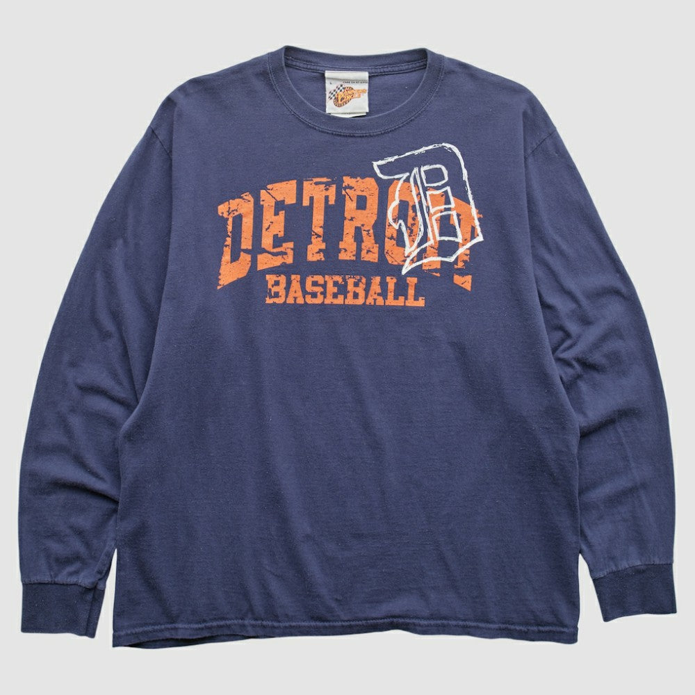 Detroit Tigers 2000s T-Shirt Navy Vintage